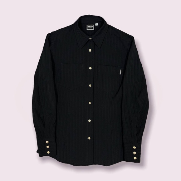 Versace Other - Versace Medusa Dress/Button-Up Shirt